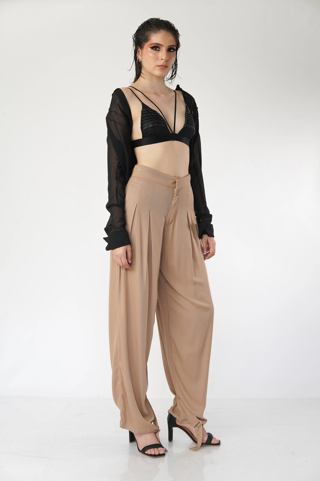 HERRINGBONE PANTS